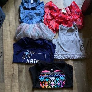 Justice girls bundle size 10